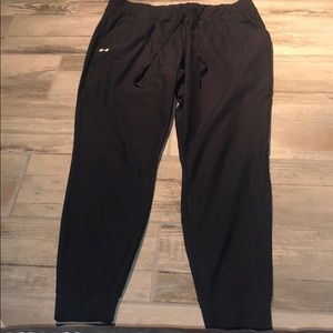 Women’s Black Under Armour Dri-Fit Joggers